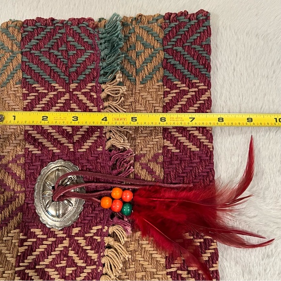 Vtg Shrake Woven Clutch - Picture 11 of 11